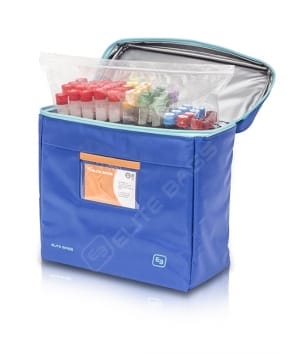 COOL'S, bolsa isotérmica, tarpaulin. Azul. - Imagen 6