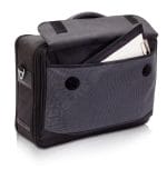 DOCTOR'S maletín médico sarga. Negro Elite bags EB00.003
