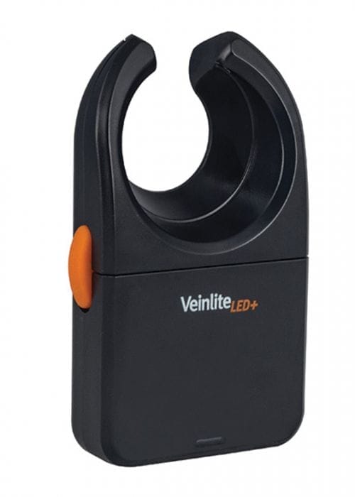 Veinlite LED Plus. Equipamento de transiluminação portátil