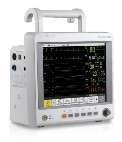 Monitor Multiparamétrico Portátil para Doentes Modelo iM70 com Ecrã Táctil
