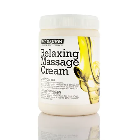 Crema para masaje profesional Mad Form Relaxing Cream Limocane 1L