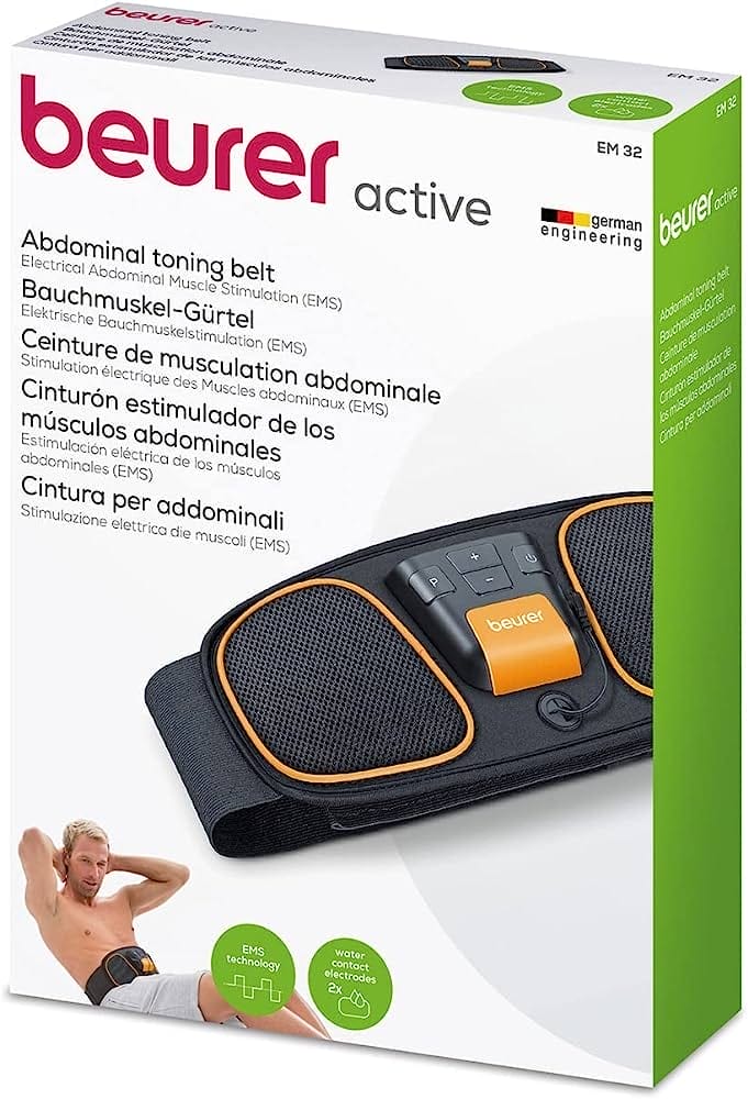 Ceinture de stimulation des muscles abdominaux Beurer EM 32